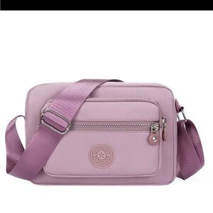Light Purple Crossbody Shoulder Bag for Women